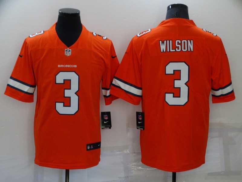 Nike Broncos 3 Russell Wilson Orange Color Rush Limited Jersey,We sell and wholesale Nike Broncos 3 Russell Wilson Orange Color Rush Limited Jersey on line form chian!